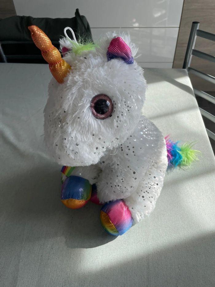 Peluche licorne - photo numéro 1