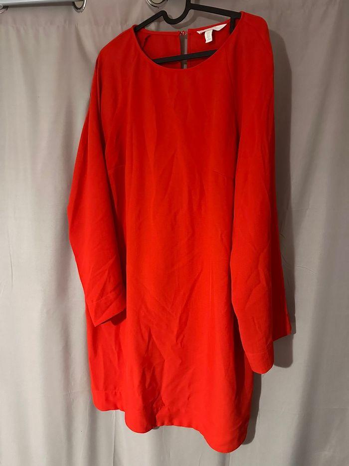 Robe rouge h&m - photo numéro 1