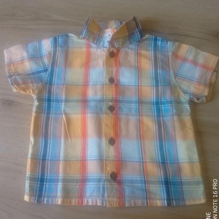 Chemise manches courtes garçon 2 ans - photo numéro 1