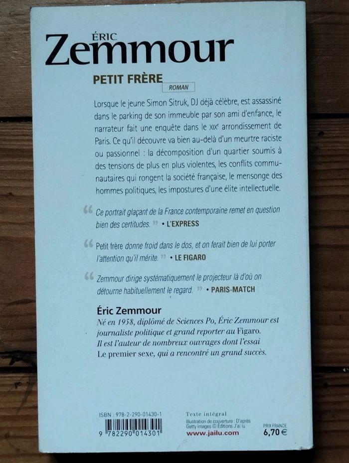 Petit frère d'Eric Zemmour - photo numéro 2