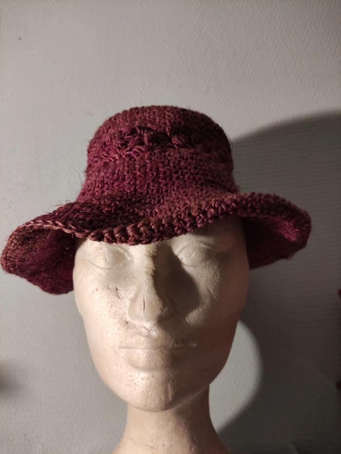 Chapeau Péruvien violet - photo numéro 1