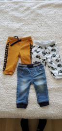 Lot 3 pantalons bébé