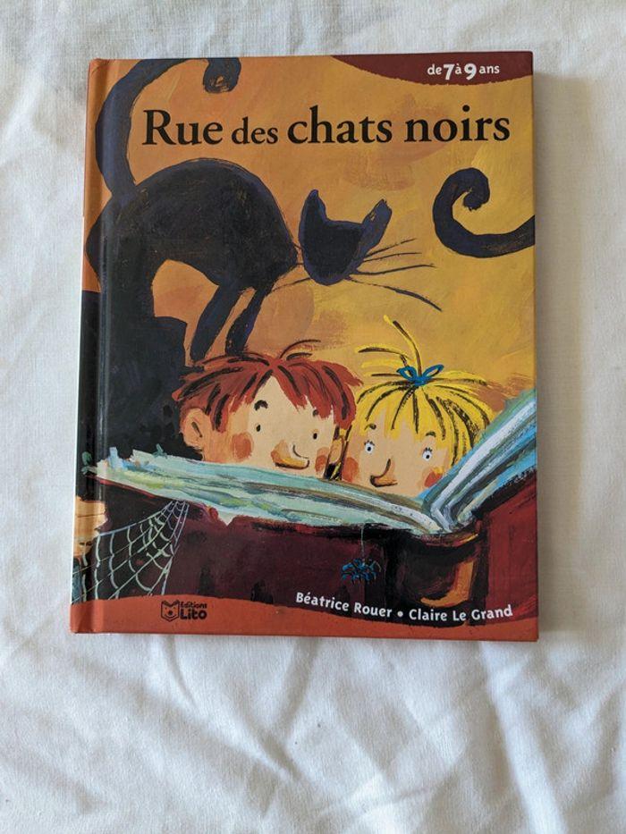 Livre Rue des chats noirs - photo numéro 1