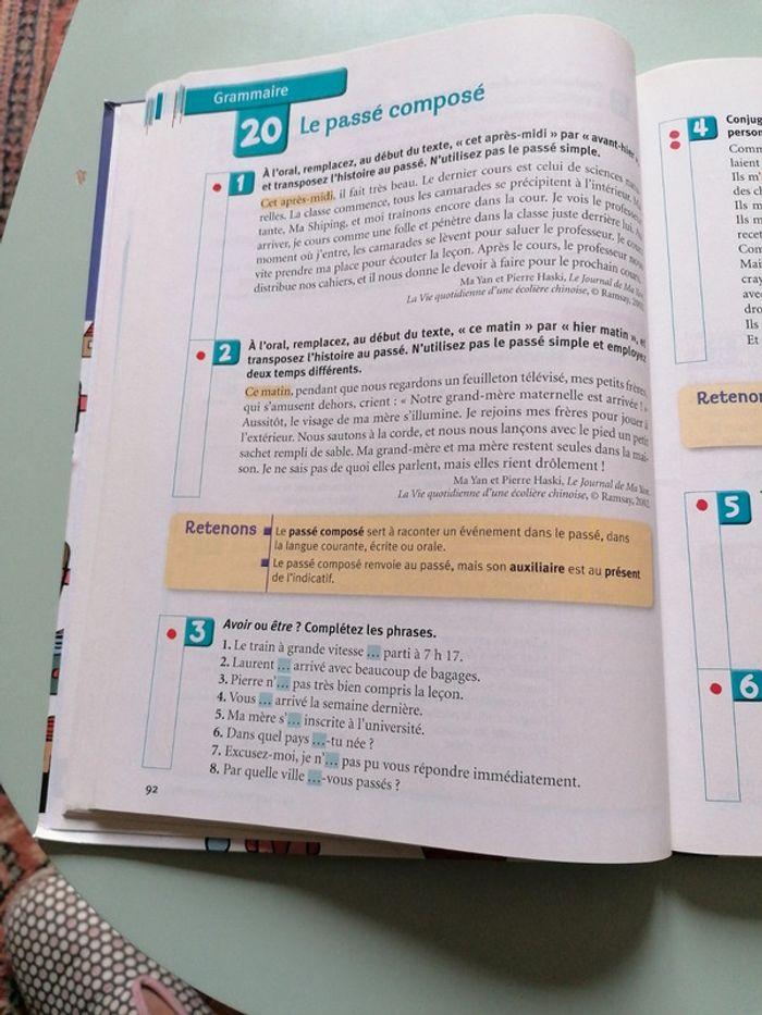 Grammaire et activités 6ème - photo numéro 5