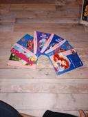 Lot de 7 livres bibliothèque rose Disney