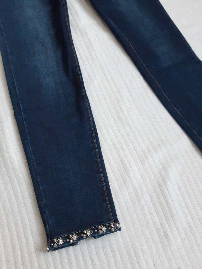 Pantalon jean slim neuf Toxik3 T38 - photo numéro 5