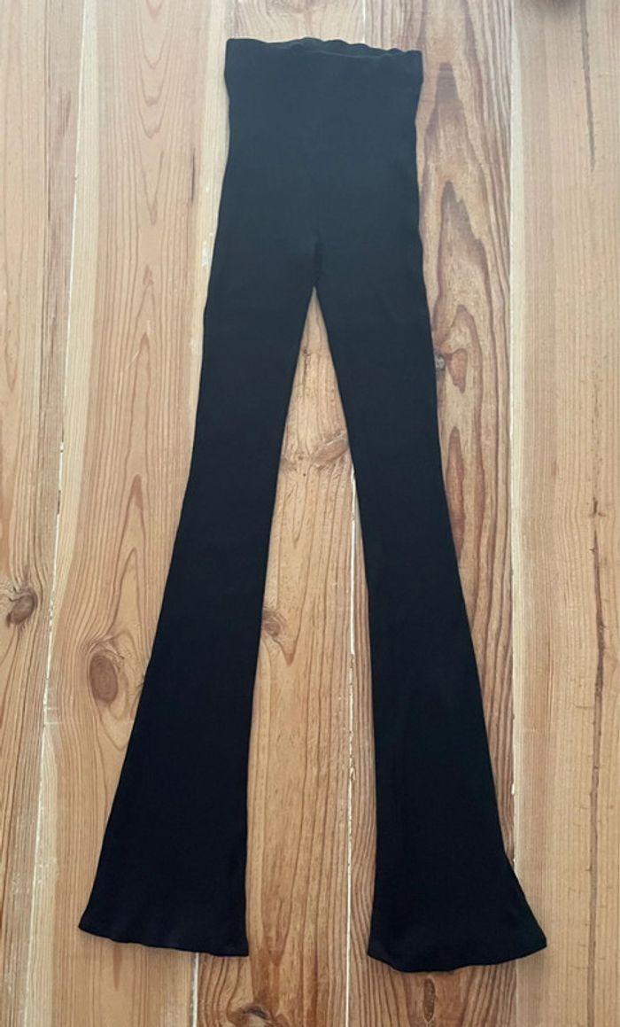 Pantalon noir taille haute H&M taille XS - photo numéro 2