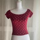 T-shirt rouge extensible