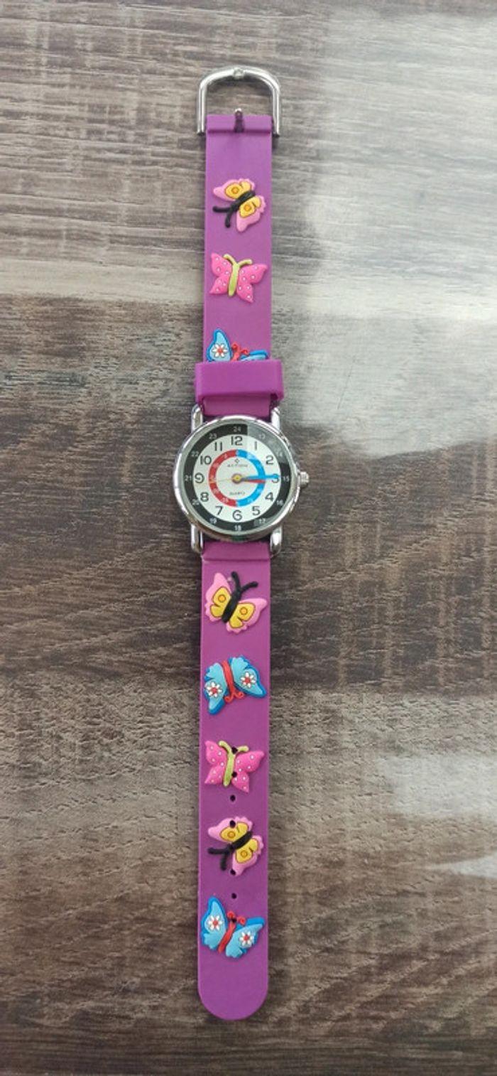 Montre enfant avec les minutes facilitées - photo numéro 2