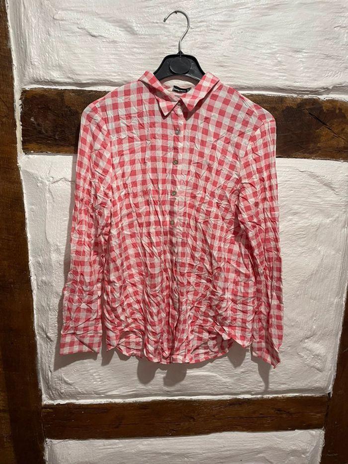 Chemise a carreaux femme - photo numéro 1