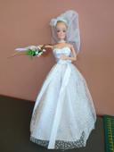 Poupée Style Barbie Mariée