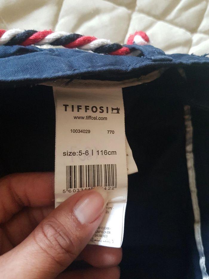 Lot de 2 shorts tiffosi 5/6 ans - photo numéro 7