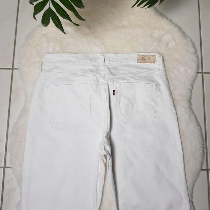 Jean Levi's Demi Curve Classic Rise Straight 30M Blanc - photo numéro 7