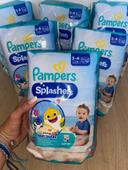 Lot de 6 paquets Pampers Splashers