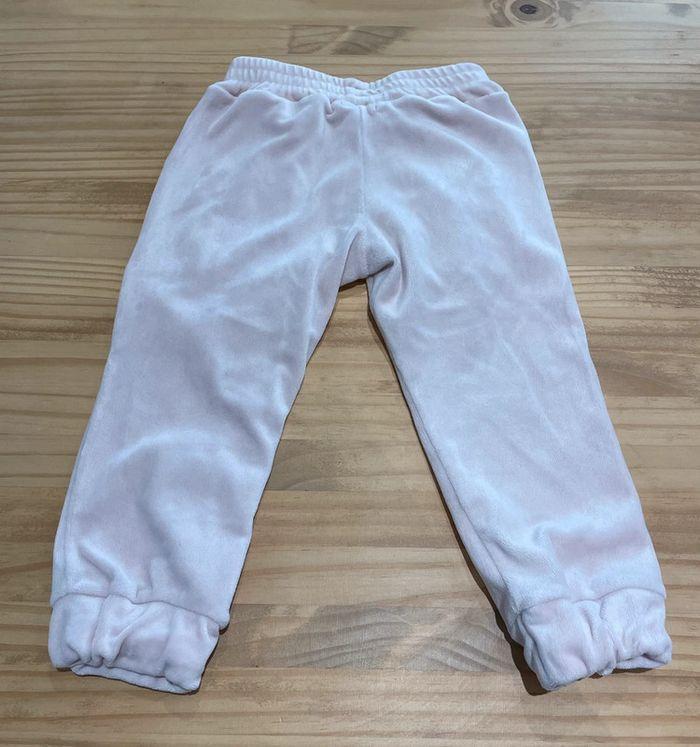 Jogging rose Velour chaud 2ans/86cm - photo numéro 2