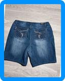 🩳 Short vintage brodé hip hop en jean Bleu Taille XL 🩳