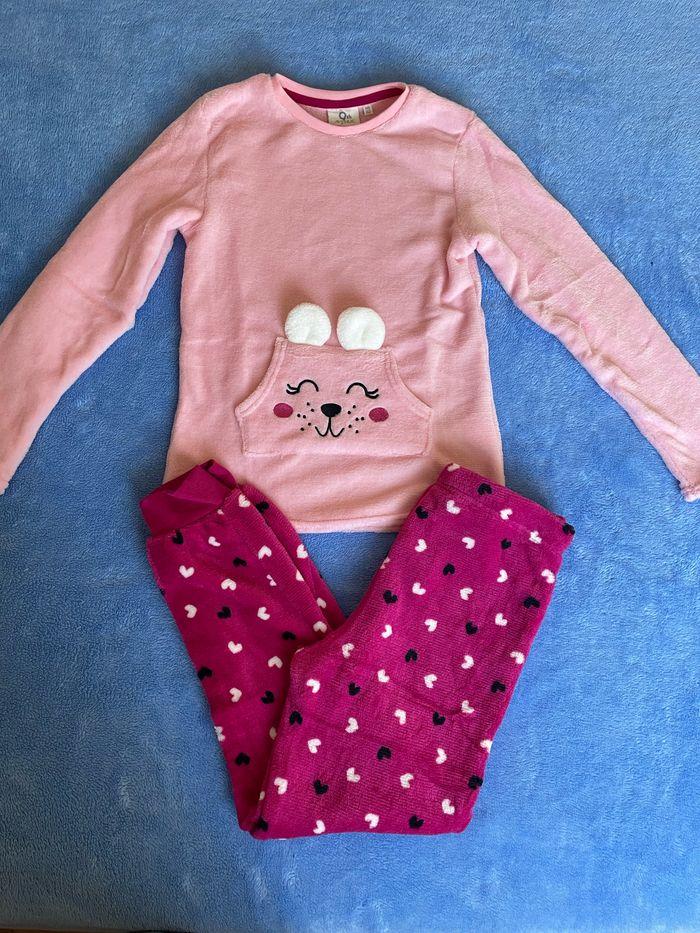 Pyjama 2 pièces fille chaud 11/12 ans - photo numéro 1