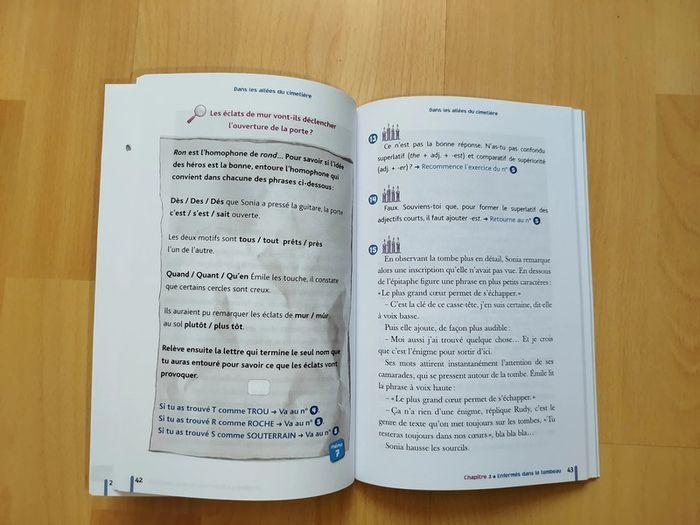 Livre énigmes vavances de la 4ème à la 3ème - photo numéro 3