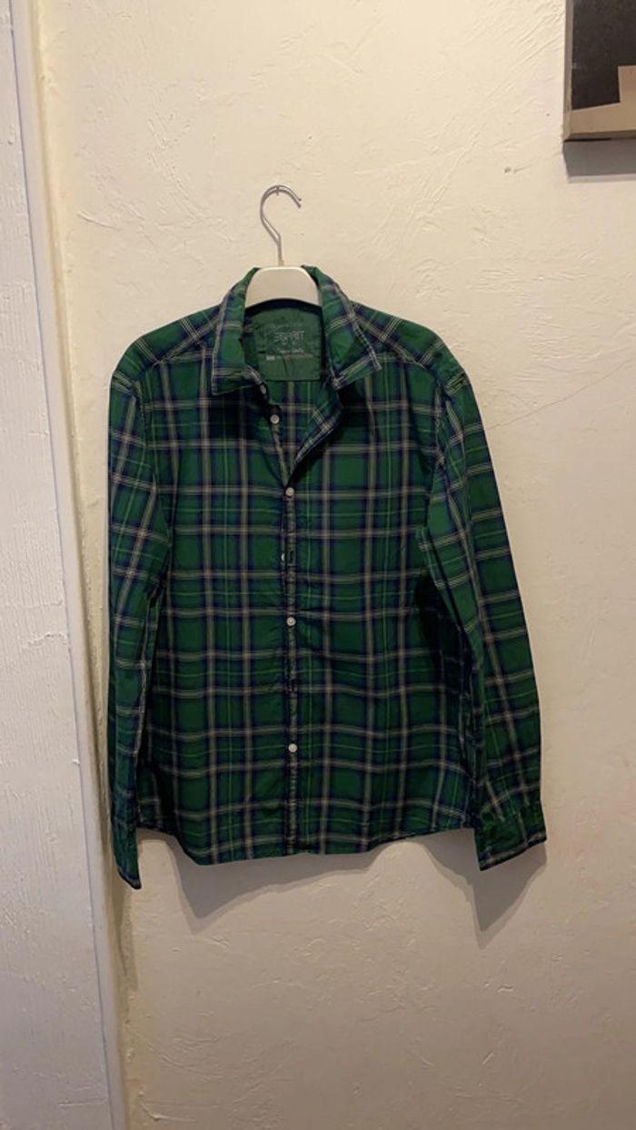 Chemise à carreaux vert XL - photo numéro 1