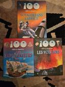 Lot 3 livres "100 infos à connaître "