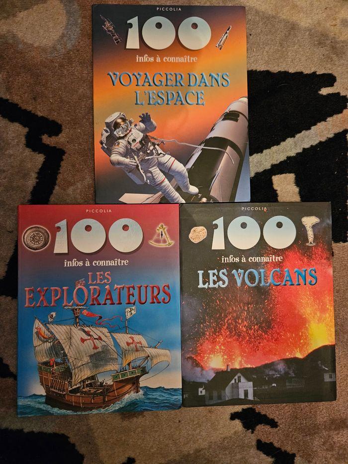 Lot 3 livres "100 infos à connaître " - photo numéro 1