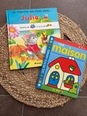 Livres d’illustrations : je cherche les mots avec Julie et « les petits génies - Ma maison »