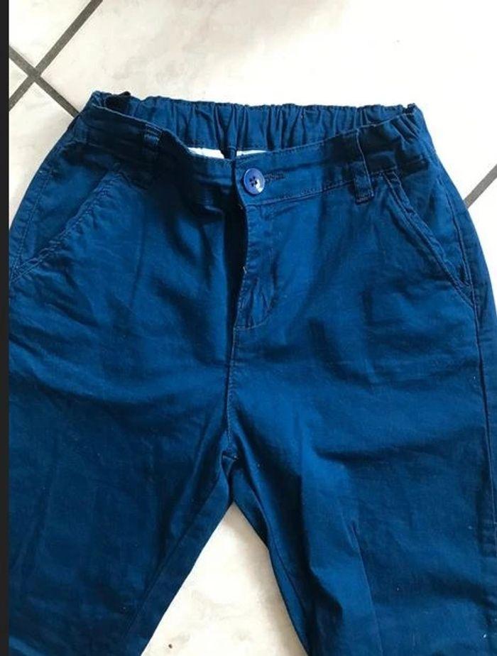 Pantalon garçon bleu 10 ans - photo numéro 3