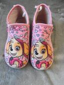 Chaussons Paw Patrol, pointure 28.