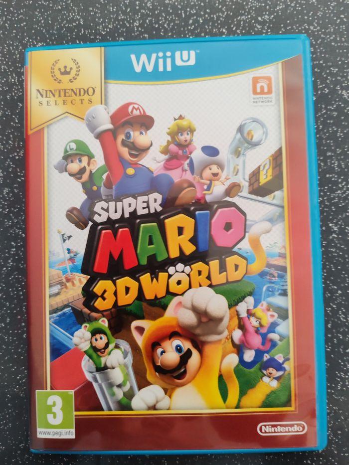 Jeu Super Mario 3D world wii u - photo numéro 1