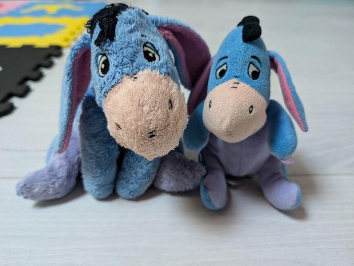 2 peluches bourriquet