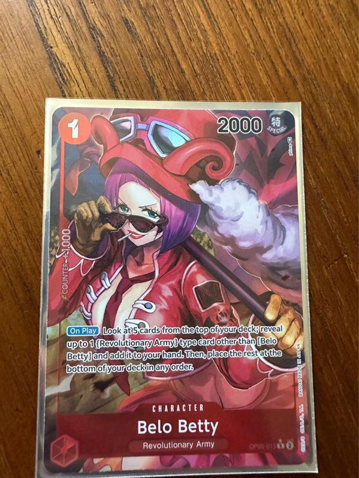 Bello Betty (2), Gedatsu, OP-05 R Alt Art EN - photo numéro 3