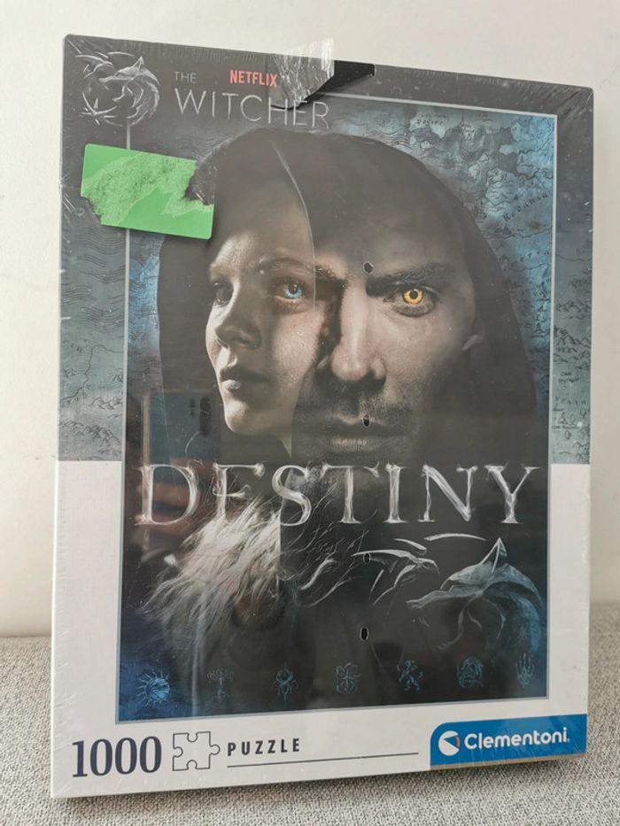 Puzzle 1000 pièces Clementoni Netflix The Witcher Destiny  neuf - photo numéro 1