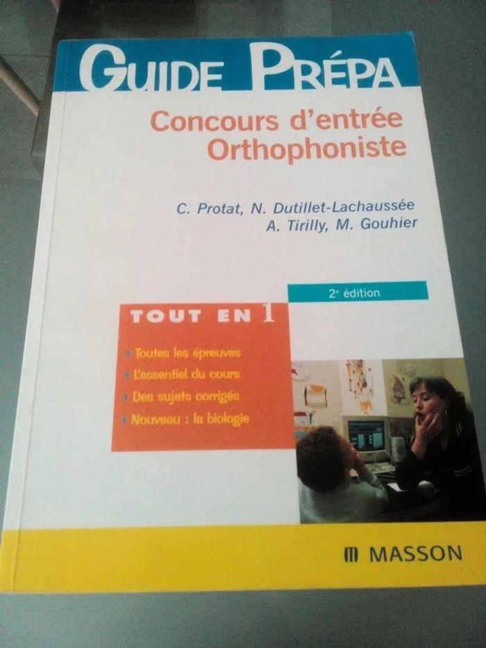 livre orthophoniste