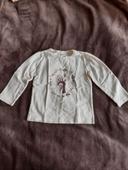 T shirt éden et Victor 3 ans manches longues motif cerf