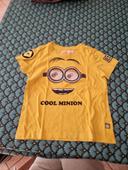 T-shirt minions 4 ans