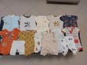 Lot 9 barboteuses 2 salopettes  legging short