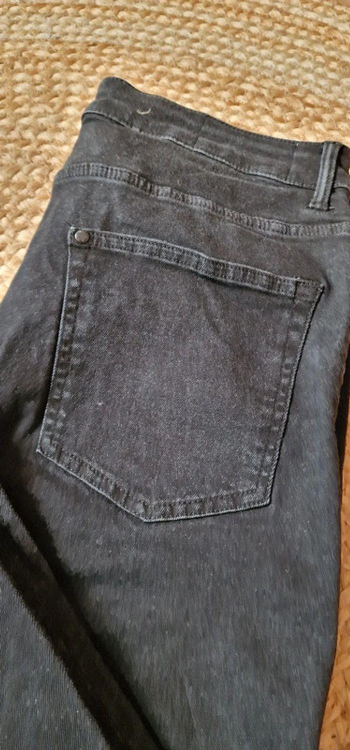 Jean homme noir H&M régular fit stretch - photo numéro 2