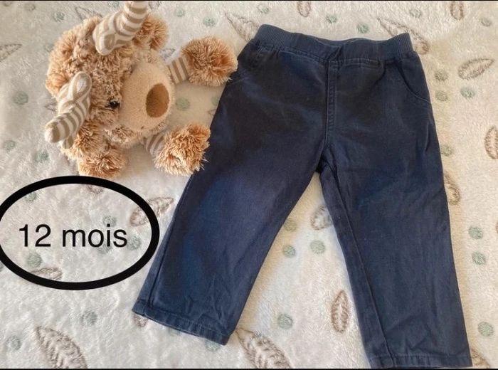 Pantalon 12 mois bébé garçon - photo numéro 1