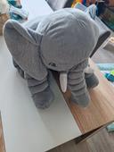 Grosse peluche éléphant