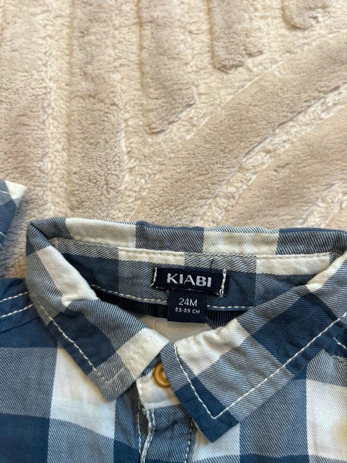 Chemise Kiabi taille 24 mois - photo numéro 2