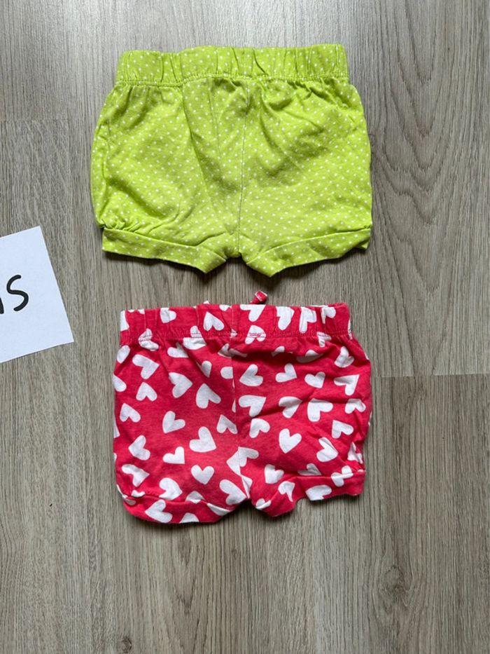 Lot de 2 shorts 12 mois Grain de blé - photo numéro 2