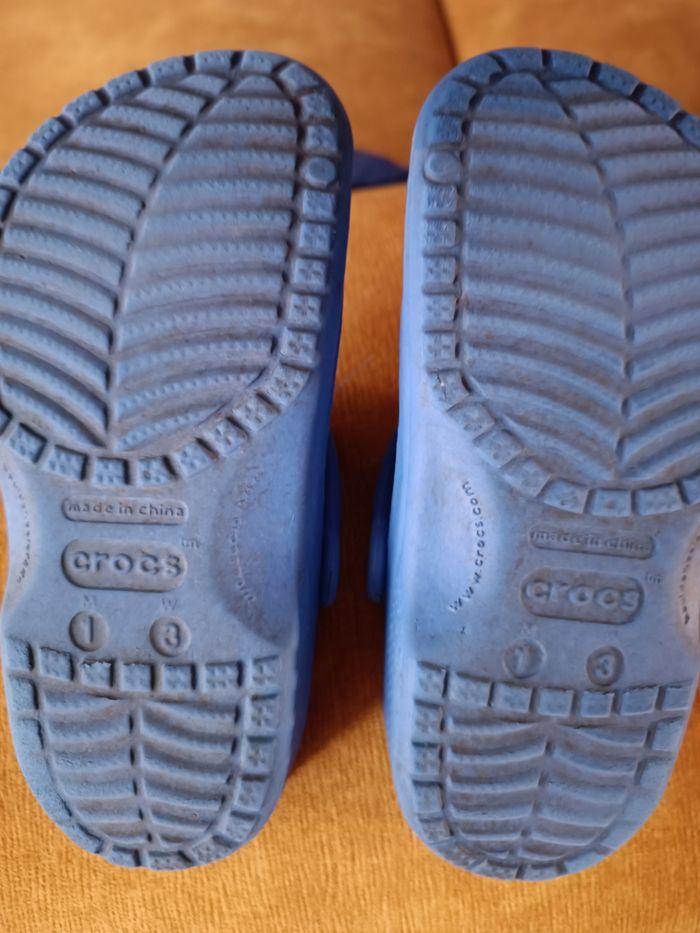 Crocs sabot Bleu pointure 30/31 . - photo numéro 3