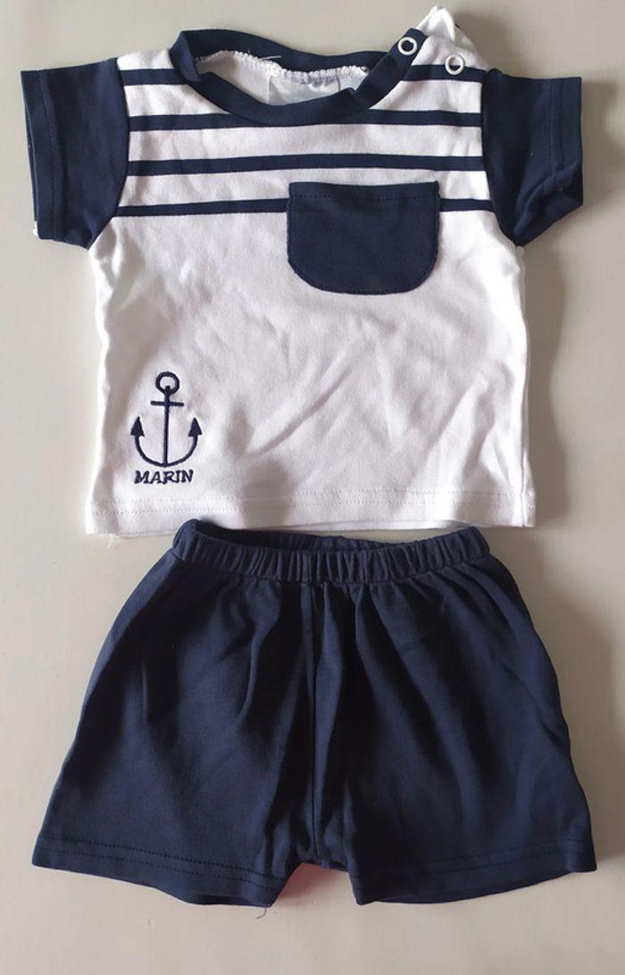 Ensemble short et T shirt enfant - photo numéro 1