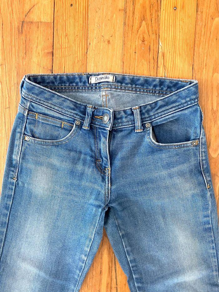 Jeans bleu denim Pimkie 7/8 – Taill XS / 34 - photo numéro 3