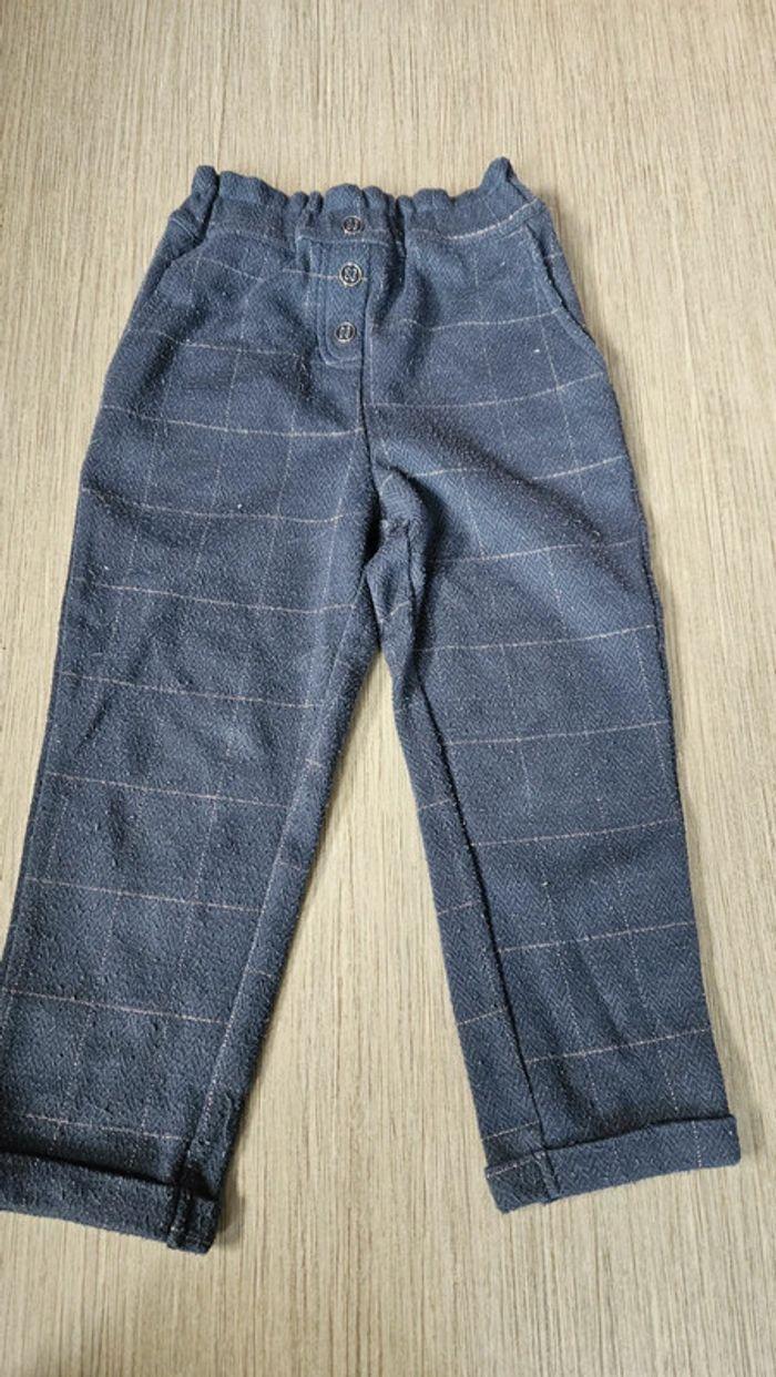 Pantalon à carreaux