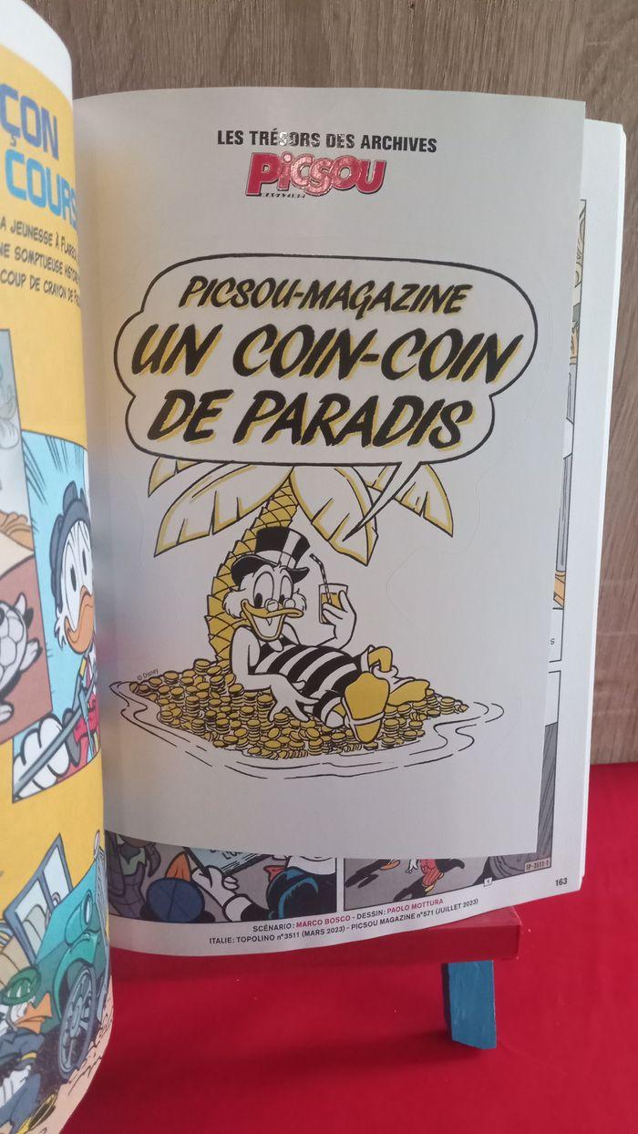 Picsou Magazine, n° 571, 2023, avec le poster et 4 fiches vintage + un grand sticker - photo numéro 5