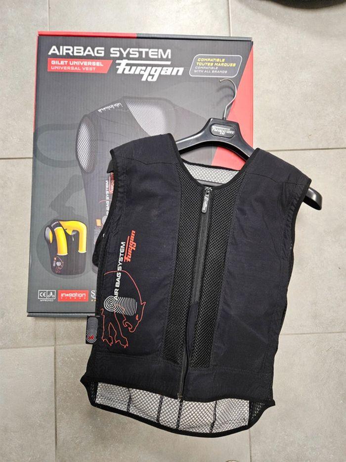 Gilet airbag Furygan et protections pectorales - photo numéro 5