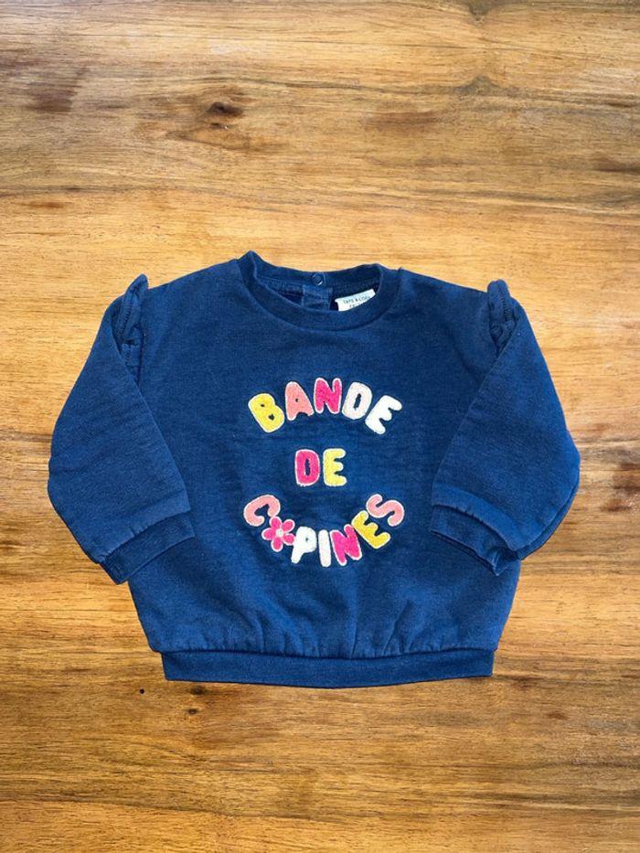 Pull sweat-shirt « Bande de Copines » TAO - photo numéro 1