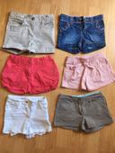 Lot de 6 shorts en 6 ans