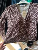 Blouse cache cœur mango